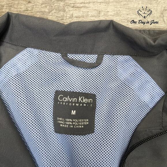 Calvin Klein Long Sleeve Zip Front Jacket Size M - Picture 2 of 5